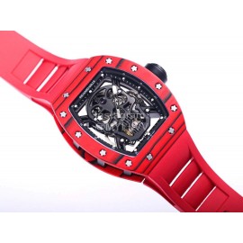 Richard Mille Jb Factory Mechanical Watch Rm52-01 Red