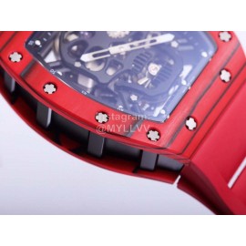 Richard Mille Jb Factory Mechanical Watch Rm52-01 Red
