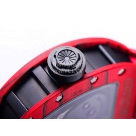 Richard Mille Jb Factory Mechanical Watch Rm52-01 Red