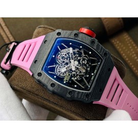 Richard Mille Rm Factory Rubber Strap Watch Rm35-02 Pink