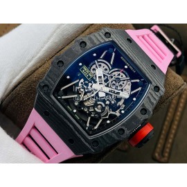 Richard Mille Rm Factory Rubber Strap Watch Rm35-02 Pink