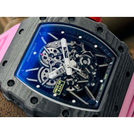 Richard Mille Rm Factory Rubber Strap Watch Rm35-02 Pink
