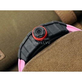 Richard Mille Rm Factory Rubber Strap Watch Rm35-02 Pink