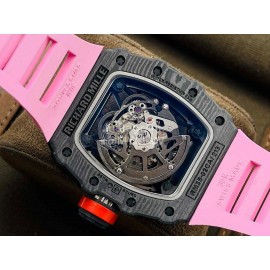 Richard Mille Rm Factory Rubber Strap Watch Rm35-02 Pink
