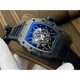 Richard Mille Rm Factory Rubber Strap Watch Rm35-02 Black
