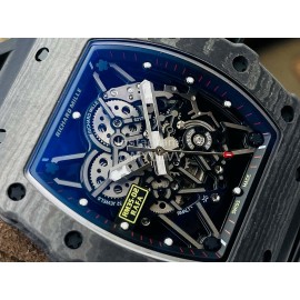 Richard Mille Rm Factory Rubber Strap Watch Rm35-02 Black