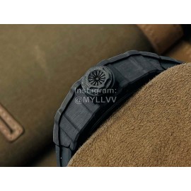 Richard Mille Rm Factory Rubber Strap Watch Rm35-02 Black