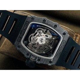 Richard Mille Rm Factory Rubber Strap Watch Rm35-02 Black