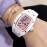 Richard Mille Bon Bon Series New Rubber Strap Watch White