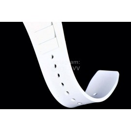 Richard Mille Rubber Strap Ceramic Case Watch Rm055 White