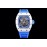 Richard Mille New Rubber Strap Ceramic Case Watch Rm055 Blue