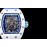 Richard Mille New Rubber Strap Ceramic Case Watch Rm055 Blue