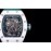 Richard Mille Fashion Rubber Strap Ceramic Case Watch Rm055 Green
