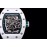 Richard Mille Fashion Rubber Strap Ceramic Case Watch Rm055 White