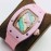 Richard Mille Hb Factory Enamel Dial Rubber Strap Watch Pink