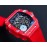 Richard Mille Carbon Fiber Case Red Nylon Strap Watch