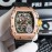 Richard Mille Carbon Fiber Case Rubber Strap Mechanical Watch Rm011-03