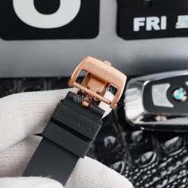 Richard Mille Carbon Fiber Case Rubber Strap Mechanical Watch Rm011-03