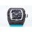 Richard Mille Barrel Case Rubber Strap Watch Blue