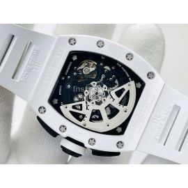 Richard Mille Kv Factory Rm 011 Felipe Massa Life Waterproof Watch White