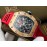 Richard Mille Kv Factory Rm 011 Felipe Massa Life Waterproof Watch Red