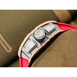 Richard Mille Kv Factory Rm 011 Felipe Massa Life Waterproof Watch Red