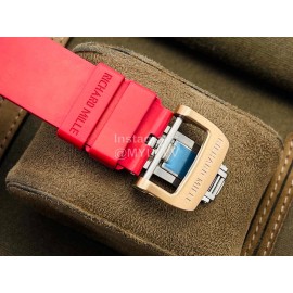 Richard Mille Kv Factory Rm 011 Felipe Massa Life Waterproof Watch Red