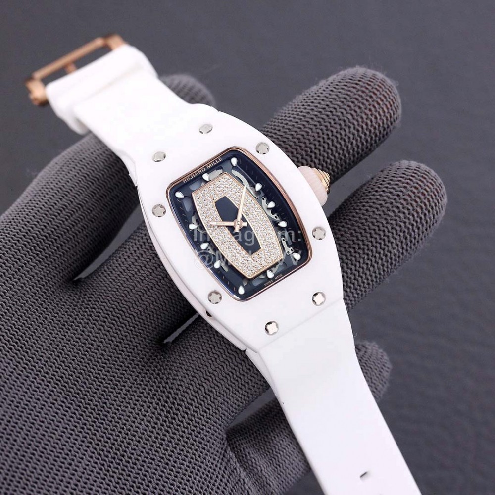 Richard Mille 316 Fine Steel Case Sapphire Crystal Watch White