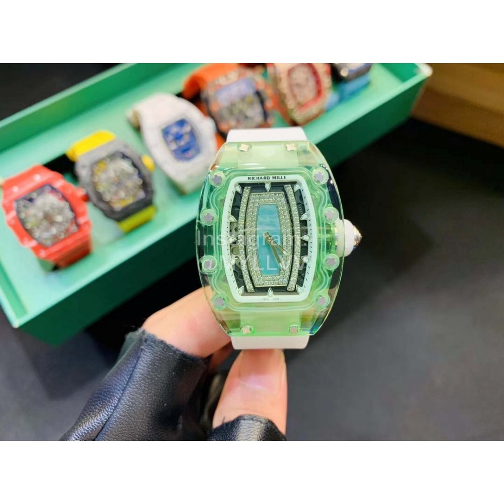 Richard Mille Ladies Rm07-02pink Lady Sapphire Watch For Women