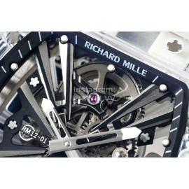 Richard Mille Rm Factory Sapphire Crystal Transparent Case Watch