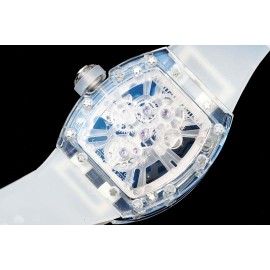 Richard Mille Rm Factory Sapphire Crystal Transparent Case Watch