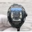 Richard Mille Black Rubber Strap Mechanical Watch For Men