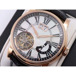 Roger Dubuis Hommage New Roman Numeral 42mm Dial Watch For Men