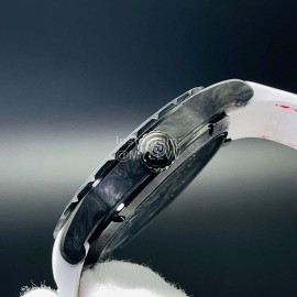 Roger Dubuis Bbr Factory Carbon Fibre Case Watch White