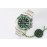Rolex New 40mm Dial Steel Strap Watch Green