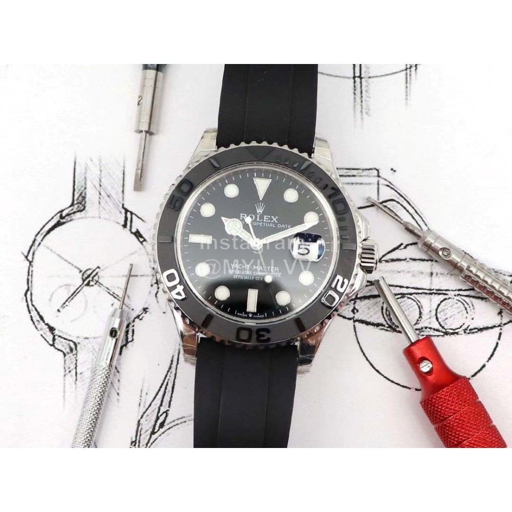 Rolex Oysterflex Strap Chromalight Luminous Watch