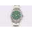 Rolex Steel Strap 31mm Green Dial Watch