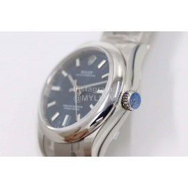 Rolex Steel Strap 31mm Dark Blue Dial Watch