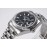 Rolex 31mm Black Dial Steel Strap Sapphire Crystal Watch