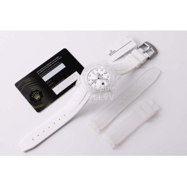 Rolex Phantomlab Tw Factory Rubber Strap Watch White