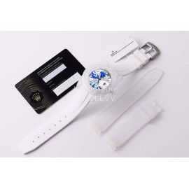 Rolex Phantomlab Tw Factory White Rubber Strap Watch