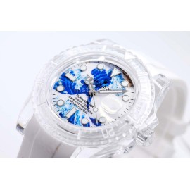 Rolex Phantomlab Tw Factory White Rubber Strap Watch