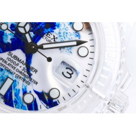 Rolex Phantomlab Tw Factory White Rubber Strap Watch