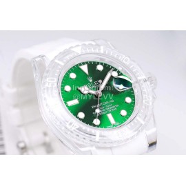Rolex Phantomlab Tw Factory Rubber Strap Watch Green