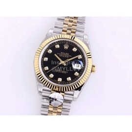 Rolex Sf Factory Oyster Perpetual Datejust 41 Watch Black