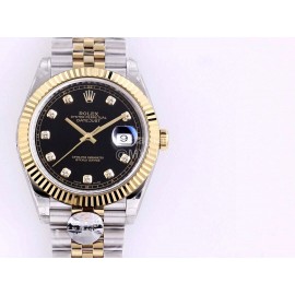 Rolex Sf Factory Oyster Perpetual Datejust 41 Watch Black
