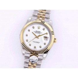 Rolex Sf Factory Oyster Perpetual Datejust 41 Watch White
