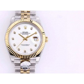 Rolex Sf Factory Oyster Perpetual Datejust 41 Watch White