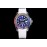 Rolex Rubber Strap Sapphire Crystal Watch Navy