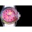 Rolex Rubber Strap Sapphire Crystal Watch Pink